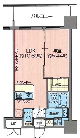 プレジオ吹田の物件間取画像